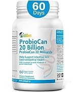 Allbe Probiocan 20 Billion CFU Probiotics for Digestive Health, 7 Strains of Probiotics for Women...