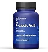 Geronova Research R-Lipoic Acid 115mg 90 Caps - Stabilized R-Alpha Lipoic Acid with Superior Bioa...