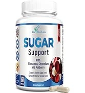 YUMMYVITE Sugar Support Supplement with Cinnamon, Chromium, Mulberry, Alpha Lipoic Acid - 20 Herb...