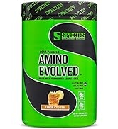 Species Nutrition Amino Evolved EAA & BCAA Powder, Fermented Amino Acids, Branched Chain Amino Ac...