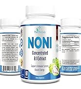 YUMMYVITE Noni Capsules - Concentrated 8:1 Noni Fruit Extract (Morinda Citrifolia) Equivalent to ...