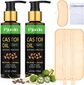 5pcs Castor Oil Packs Kit Khaki