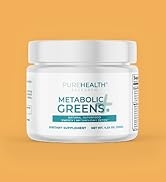 Greens+ Superfood Powder for Detox & Cleanse, Support Weight Control - pure health metabolic greens