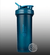 BlenderBottle Classic V2 Shaker Bottle Perfect for Protein Shakes and Pre Workout, 45-Ounce, Ocea...