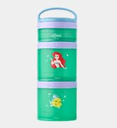 Whiskware Containers for Toddlers and Kids 3 Stackable Snack Cups for School and Travel, 1/3 cup+...