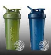 BlenderBottle Classic Shaker Bottle Perfect for Protein Shakes and Pre Workout, 28-Ounce (2 Pack)...