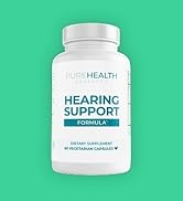 PureHealth Research Hearing Support Formula - Hearing Vitamins Ear Ringing supplement better hearing